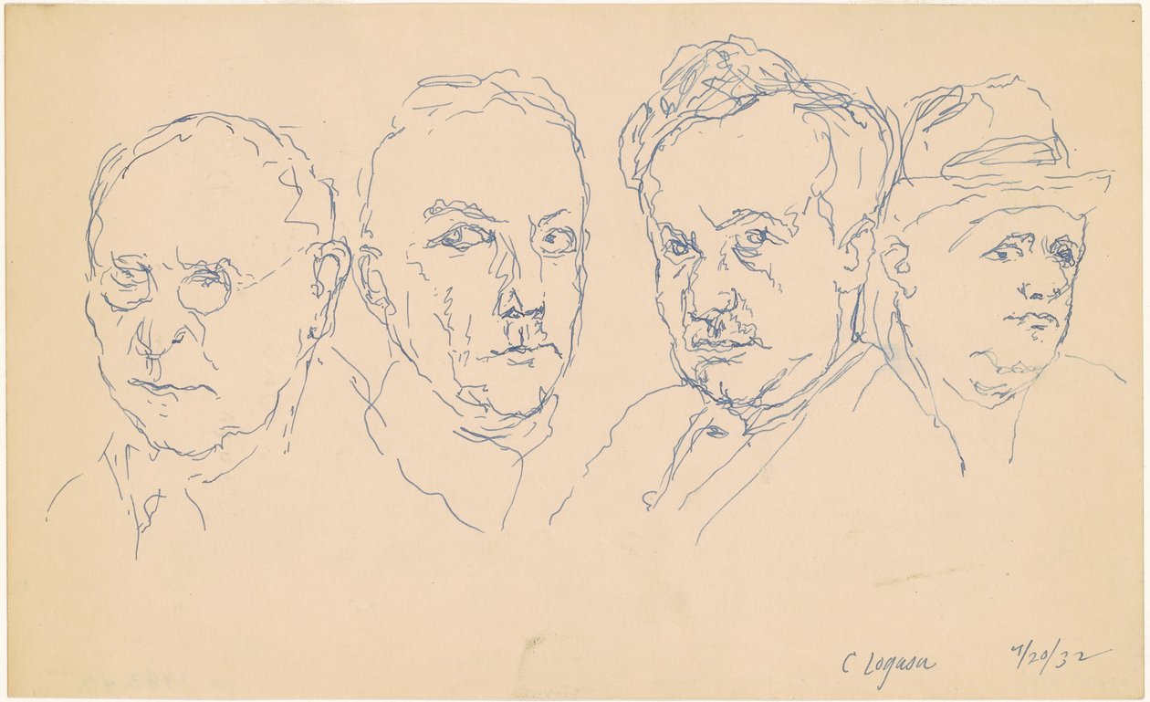 Four Men by Charles Logasa