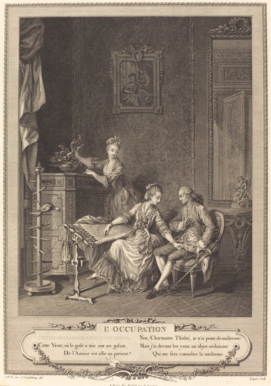 The Occupation by Charles Louis Lingée after Sigmund Freudenberger