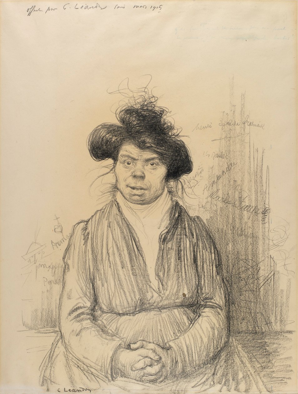 Peasant Woman by Charles Lucien Leandre