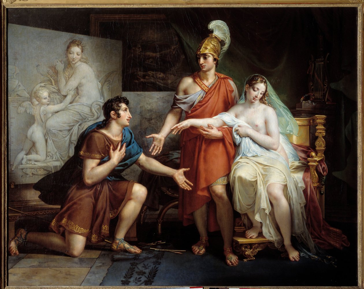 Alexander the Great giving Campaspe to Apelles by Charles Meynier