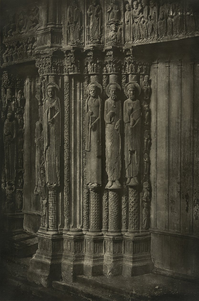 Cathedral of Chartres by Charles Nègre