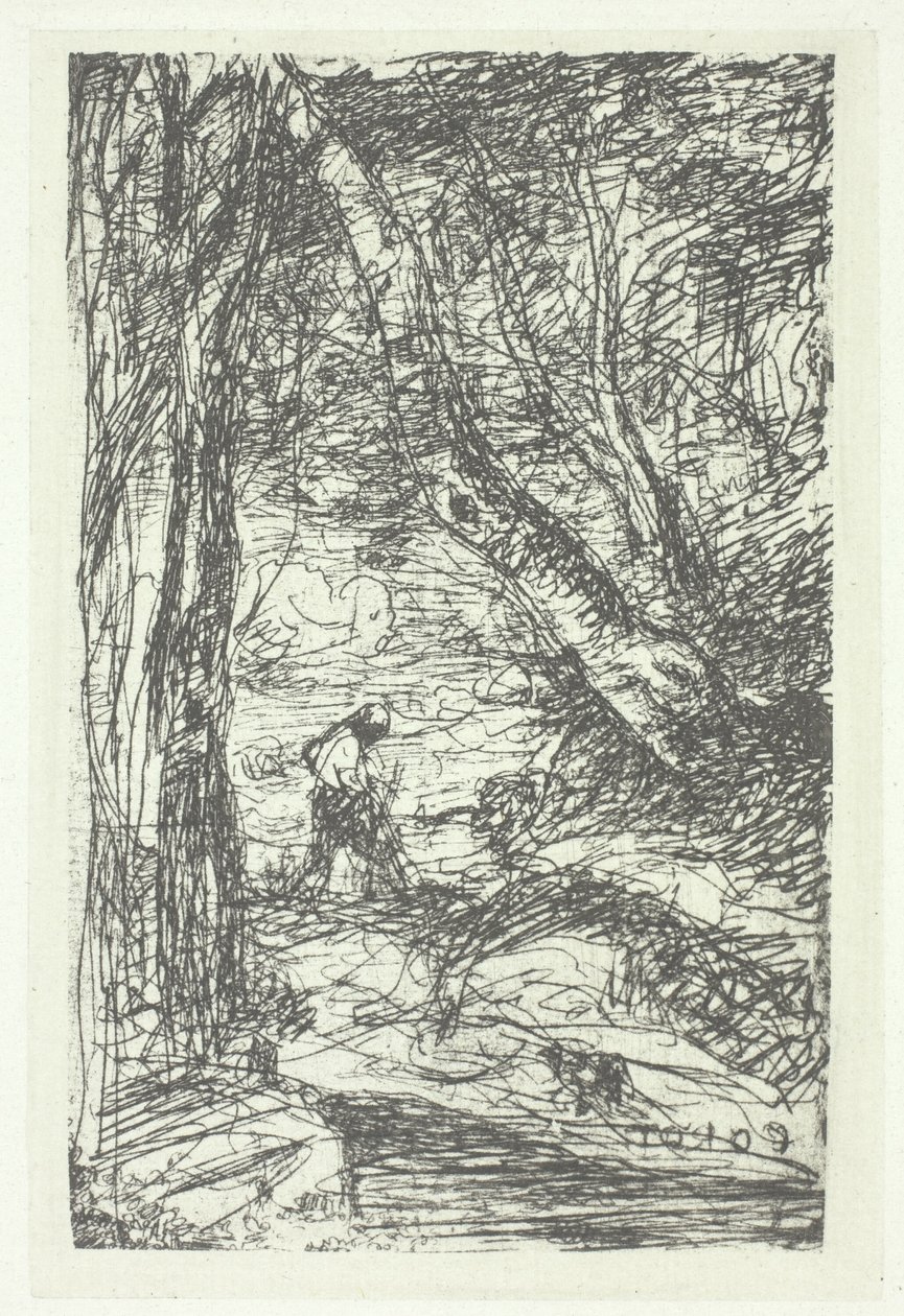 The Lumberjack by Charles Nègre