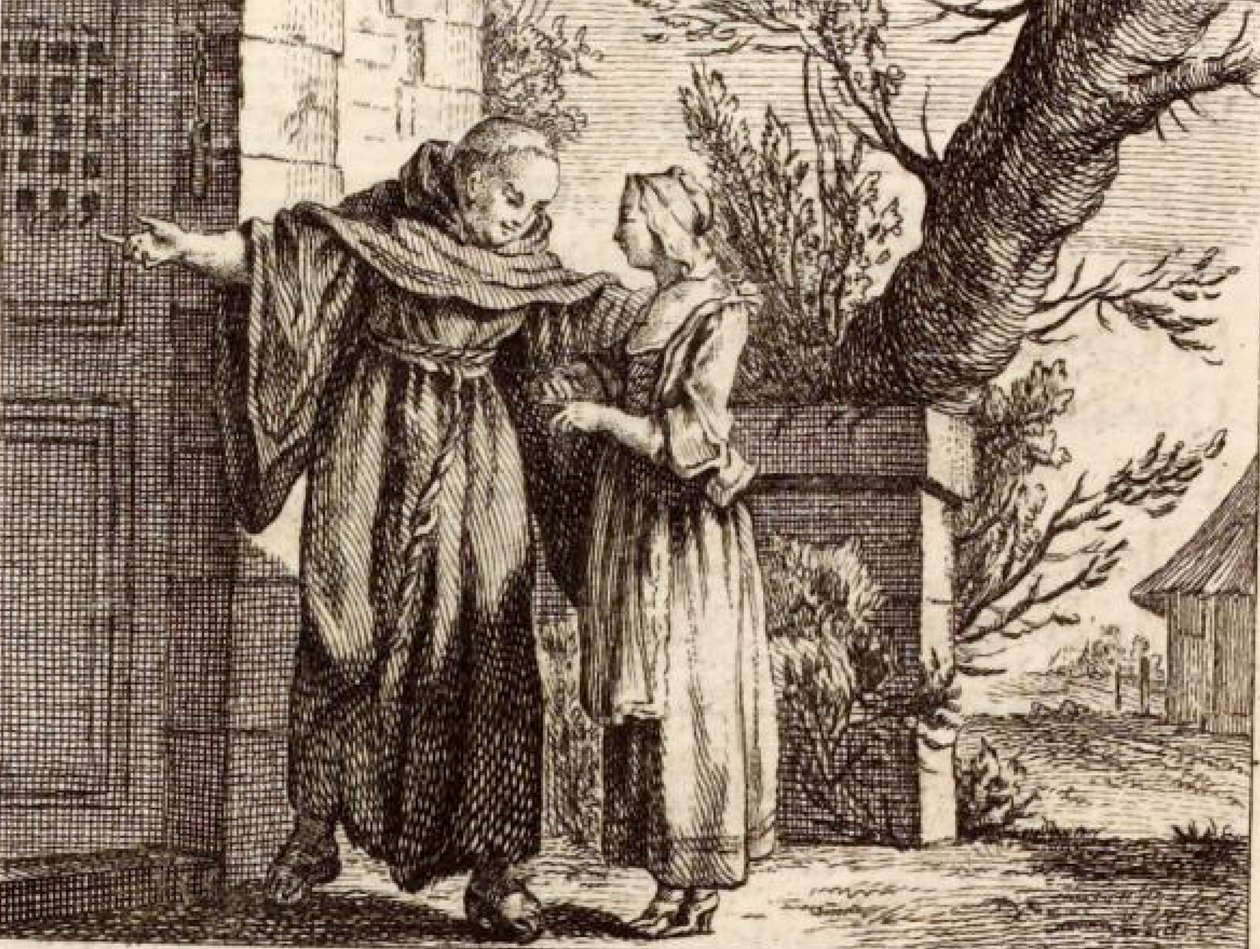How the Spirit Comes to Girls by Charles Nicolas Cochin