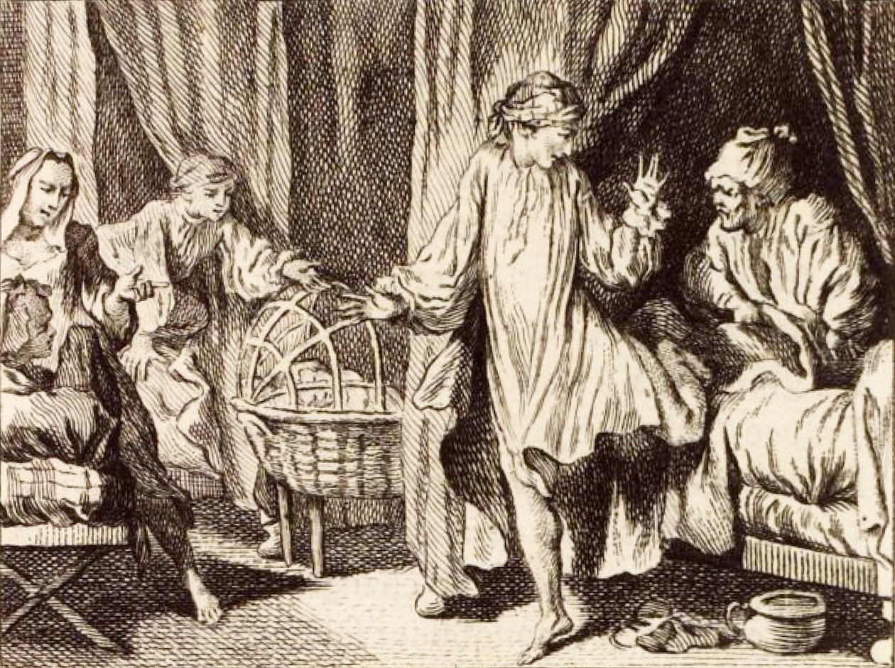 The Cradle by Charles Nicolas Cochin