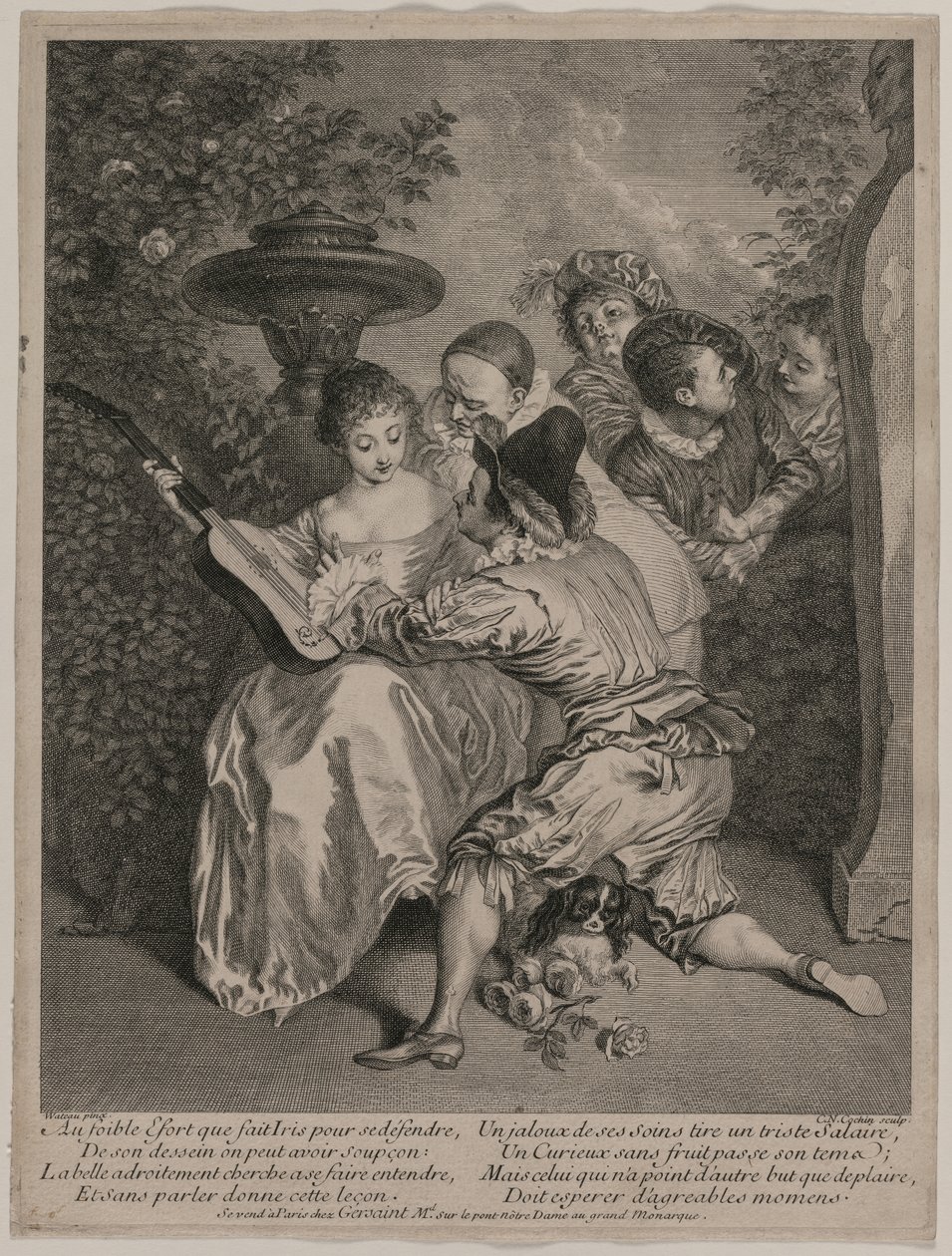 The Romancer by Charles Nicolas Cochin