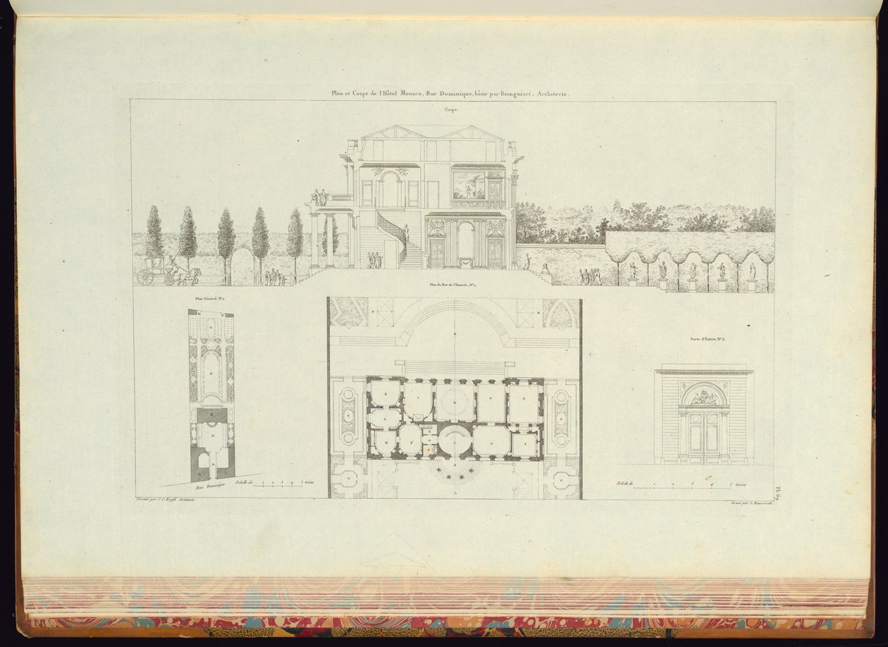 Bound Print by Charles Nicolas Ransonnette