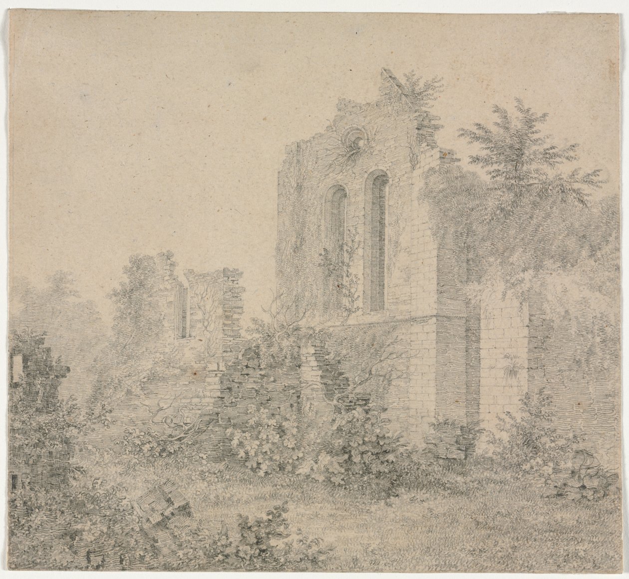 Ruins of an Abbey by Charles Norris