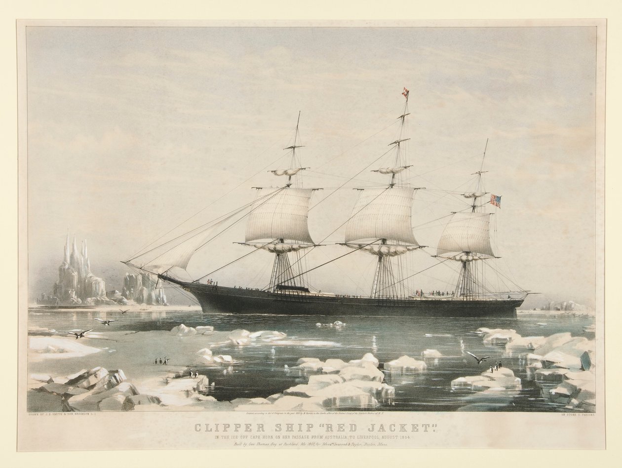 Clipper Ship by Charles Parsons