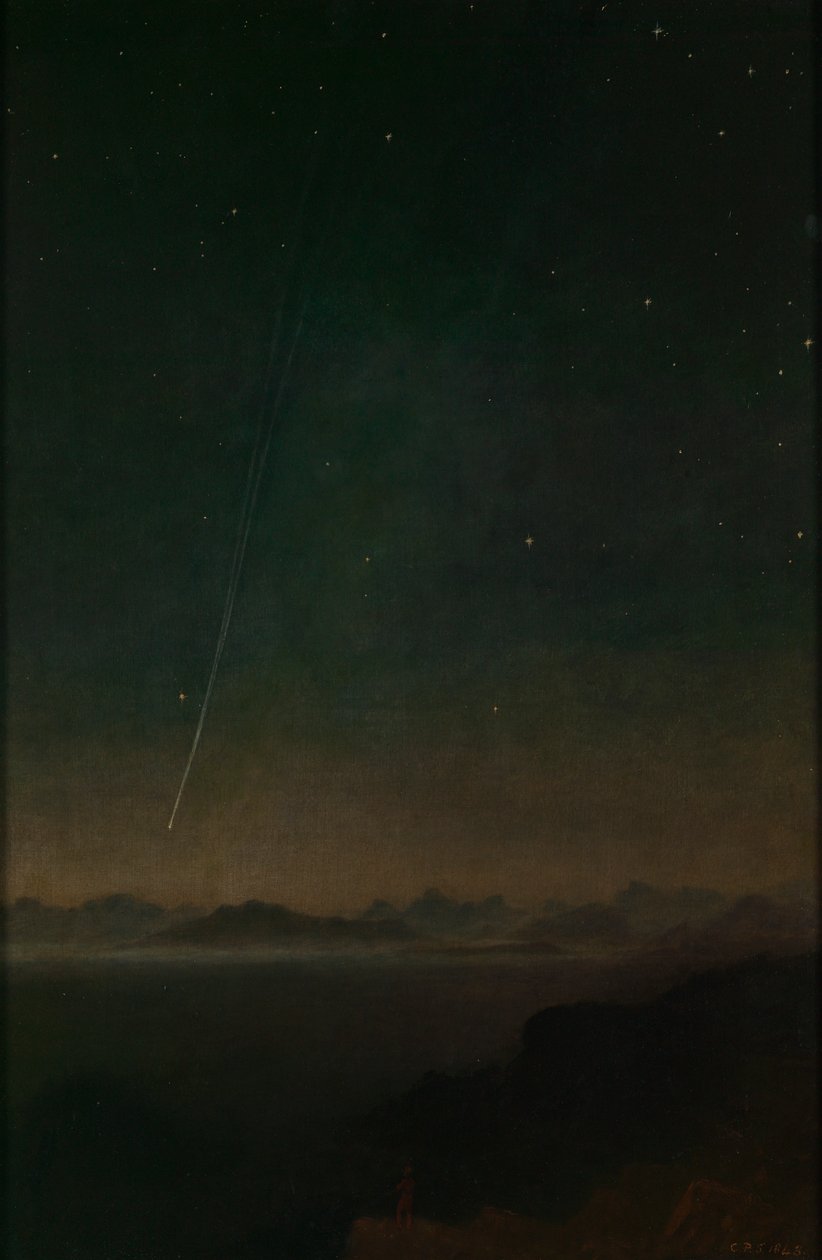The Great Comet of 1843 by Charles Piazzi Smyth