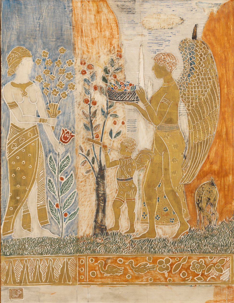 The Offering by Charles Prendergast