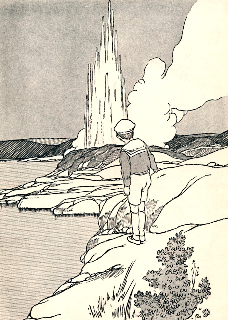 A Geyser, 1912 by Charles Robinson