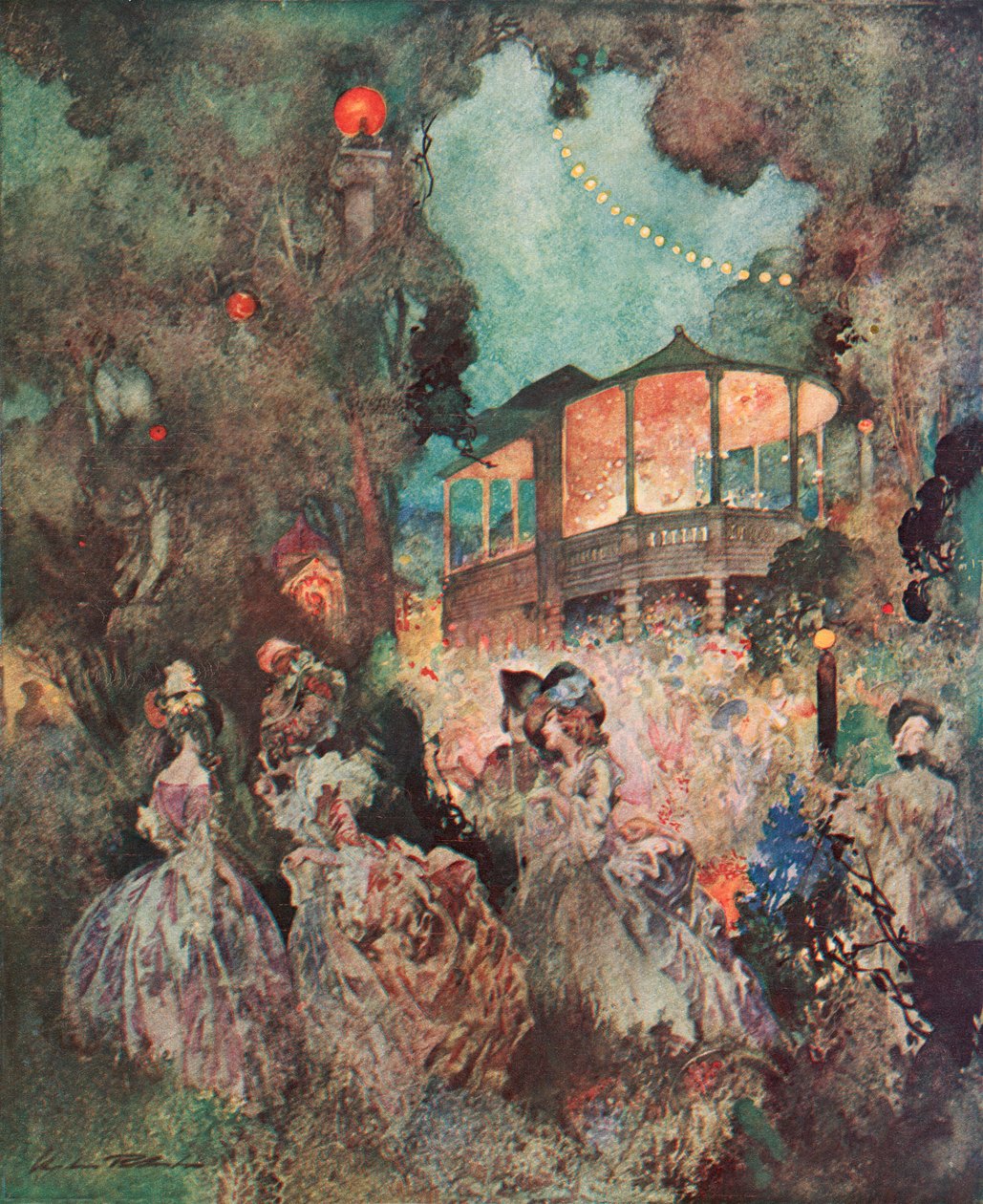 The Orchestra, Vauxhall Gardens by Charles Robinson