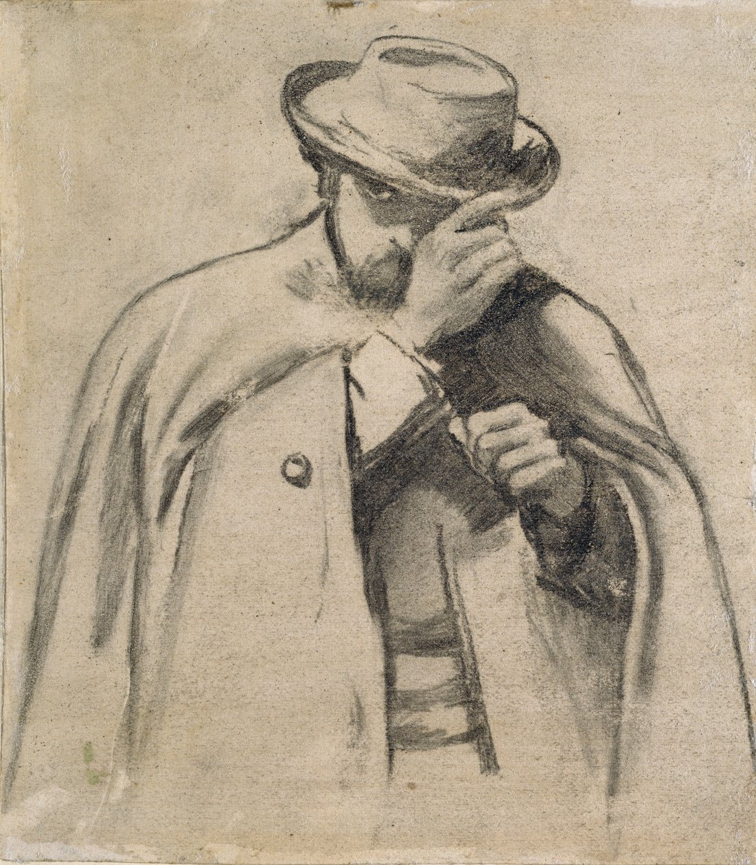 Dante Gabriel Rossetti by Charles Samuel Keene