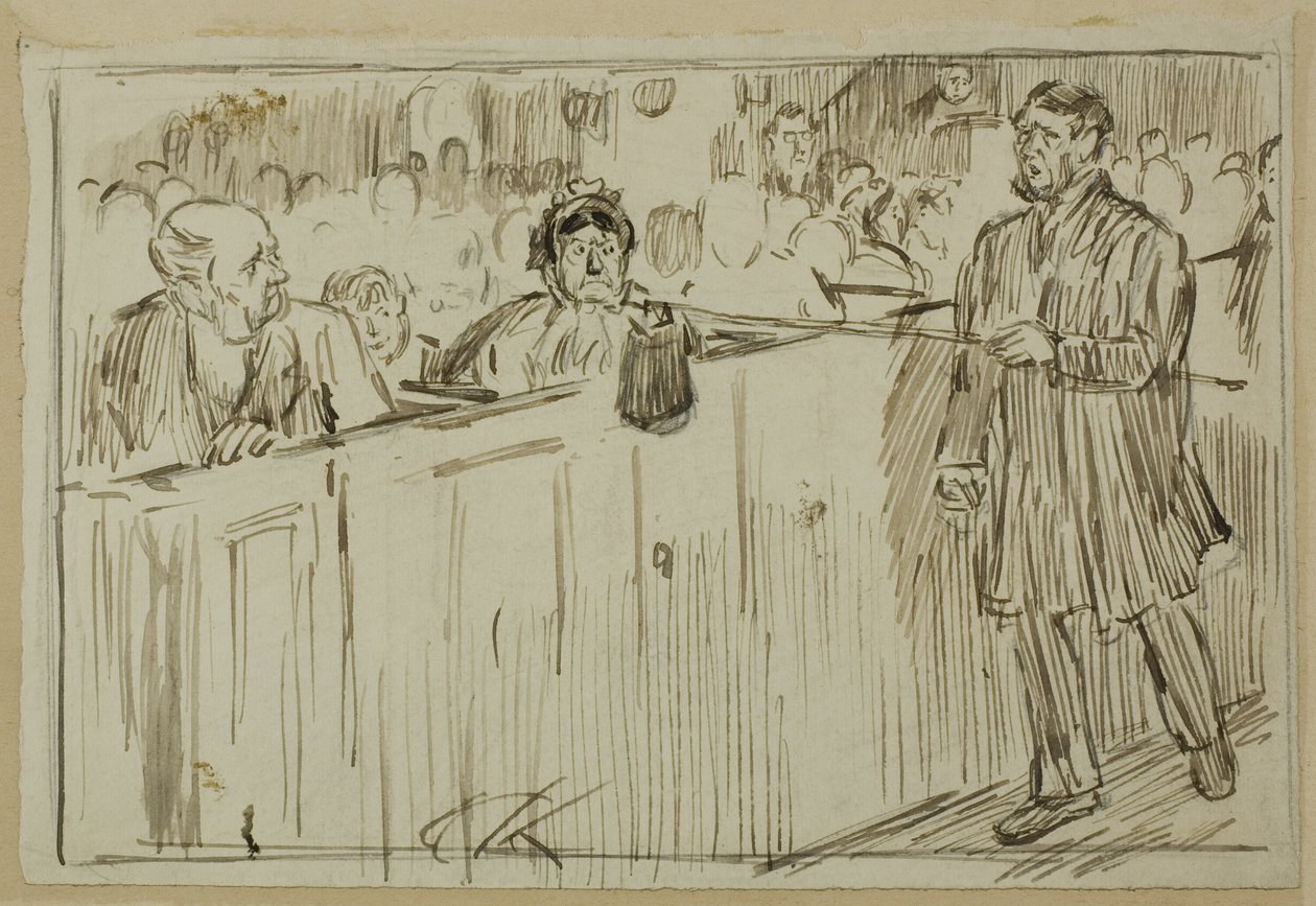 Force of Habit by Charles Samuel Keene