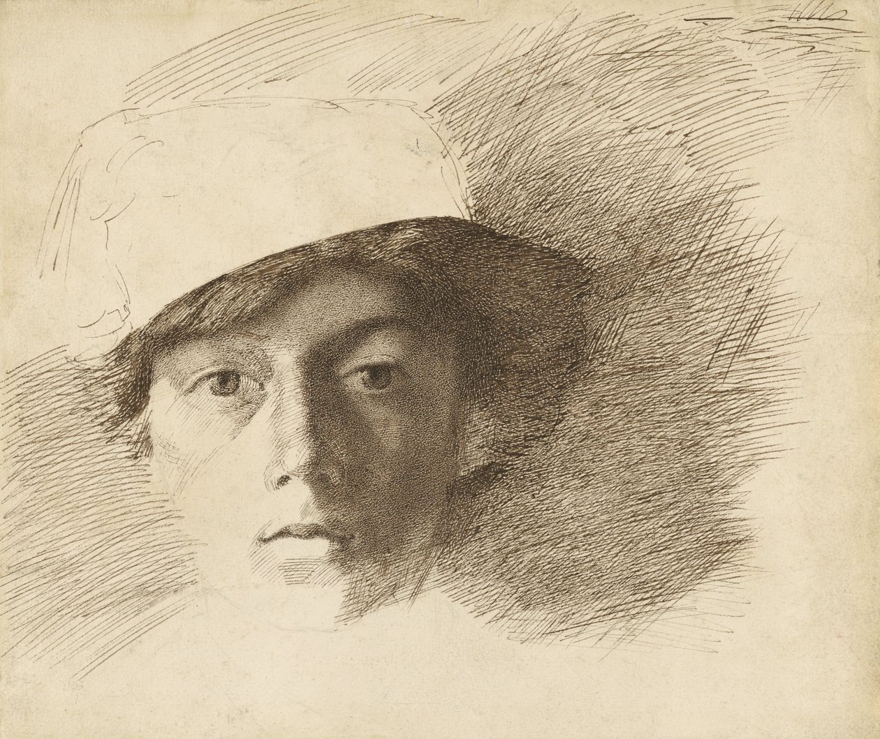 Self-Portrait by Charles Samuel Keene