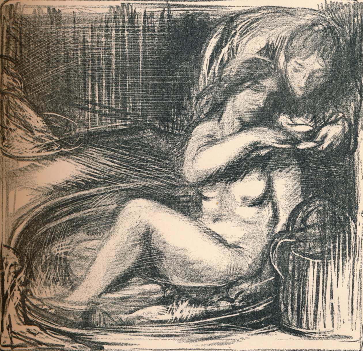 The Cup of Tea by Charles Shannon