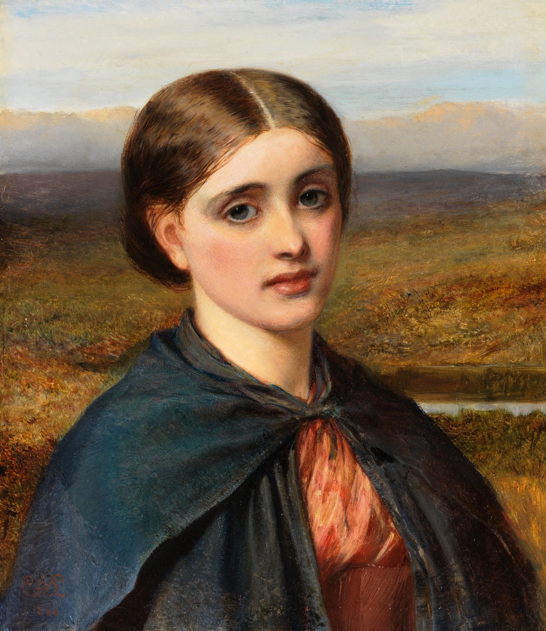Study of an Irish Head, 1866 by Charles Sillem Lidderdale