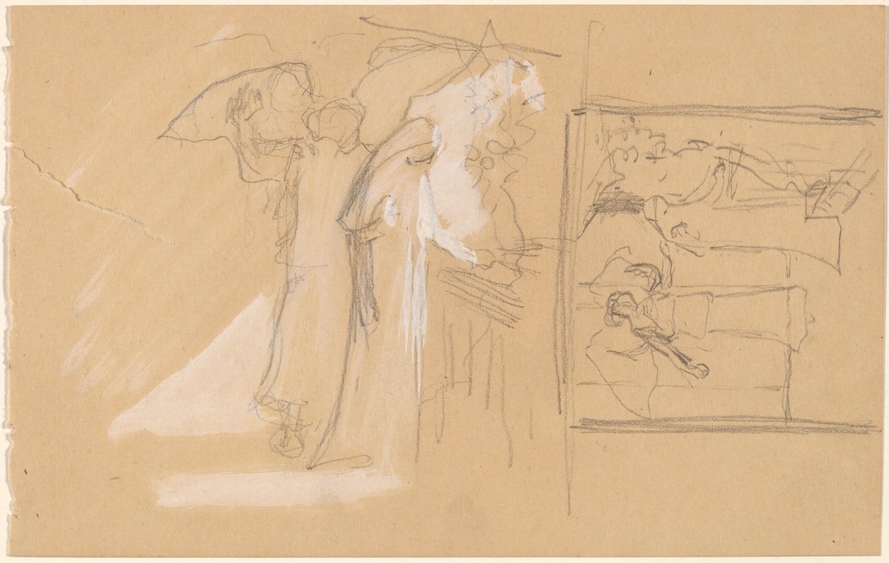 Studies for a Panel by Charles Sprague Pearce