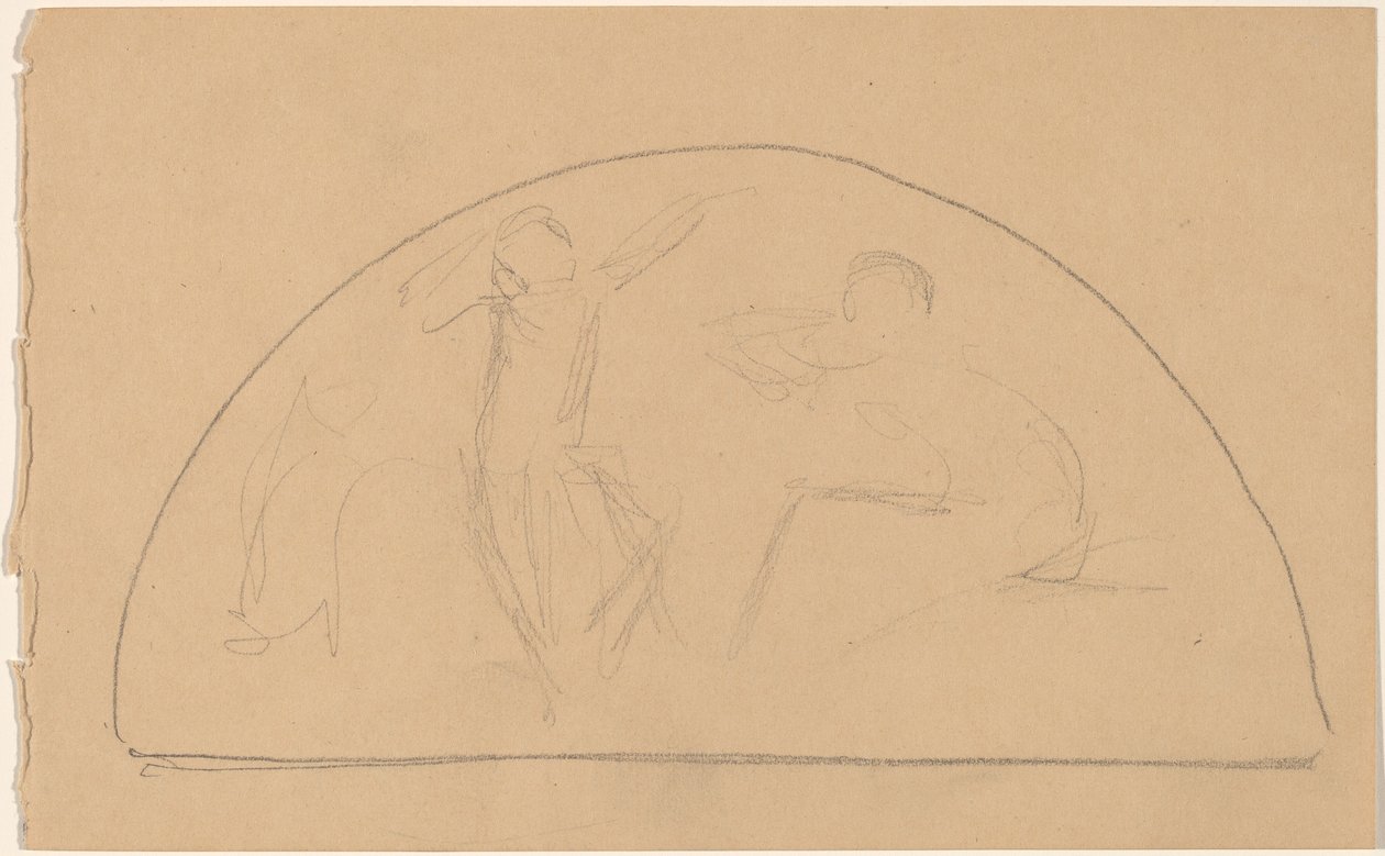 Study for a Lunette by Charles Sprague Pearce