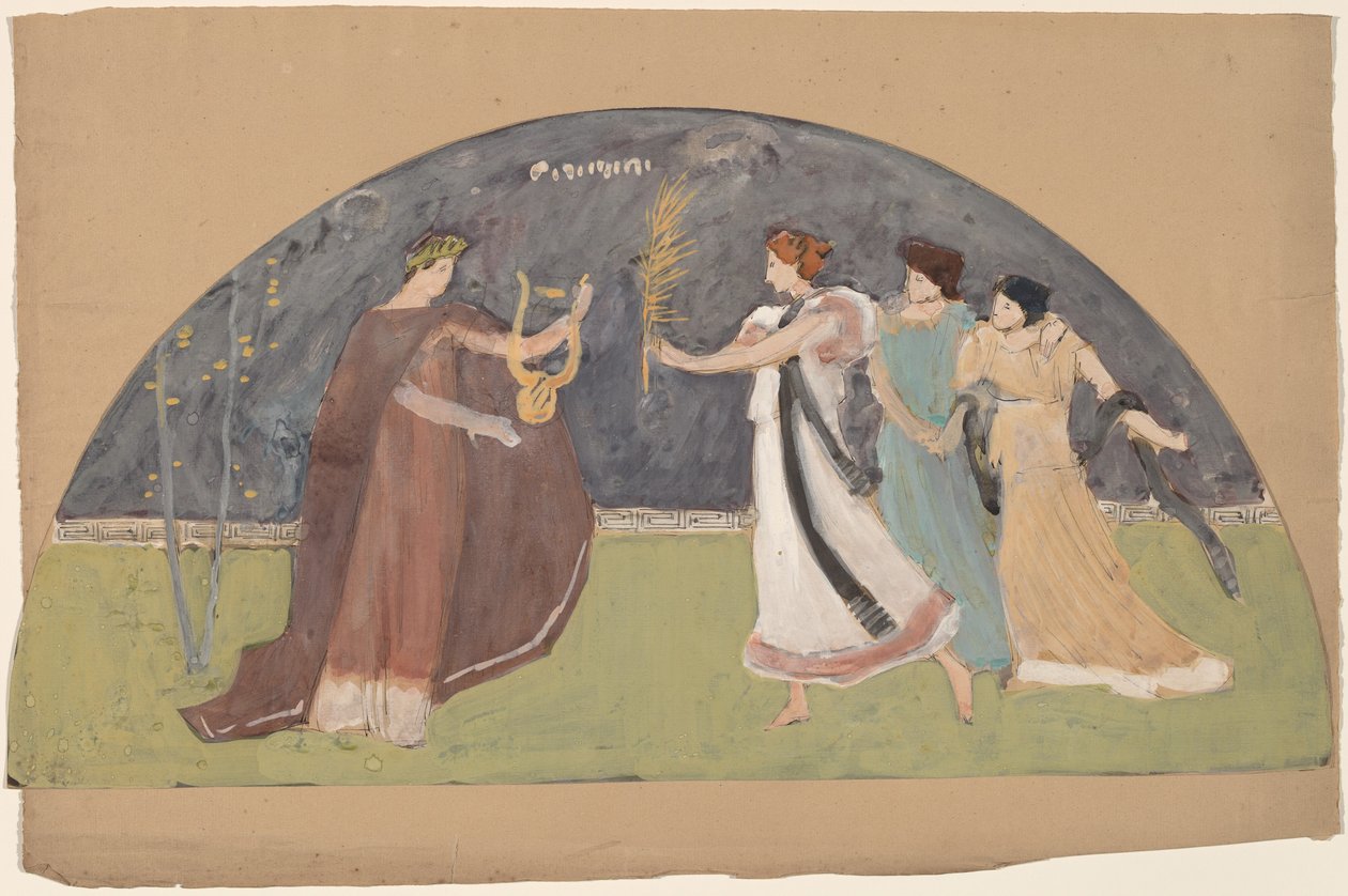 Study for a Lunette by Charles Sprague Pearce