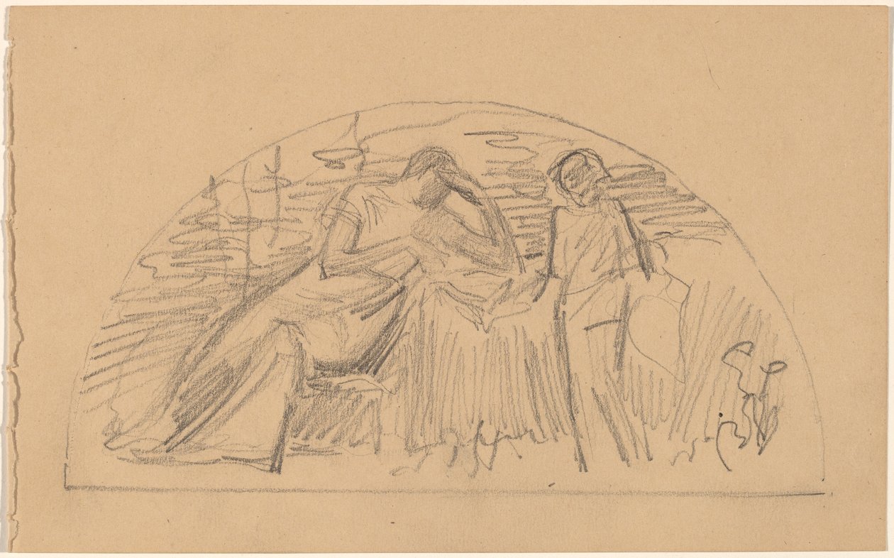 Study for a Lunette by Charles Sprague Pearce
