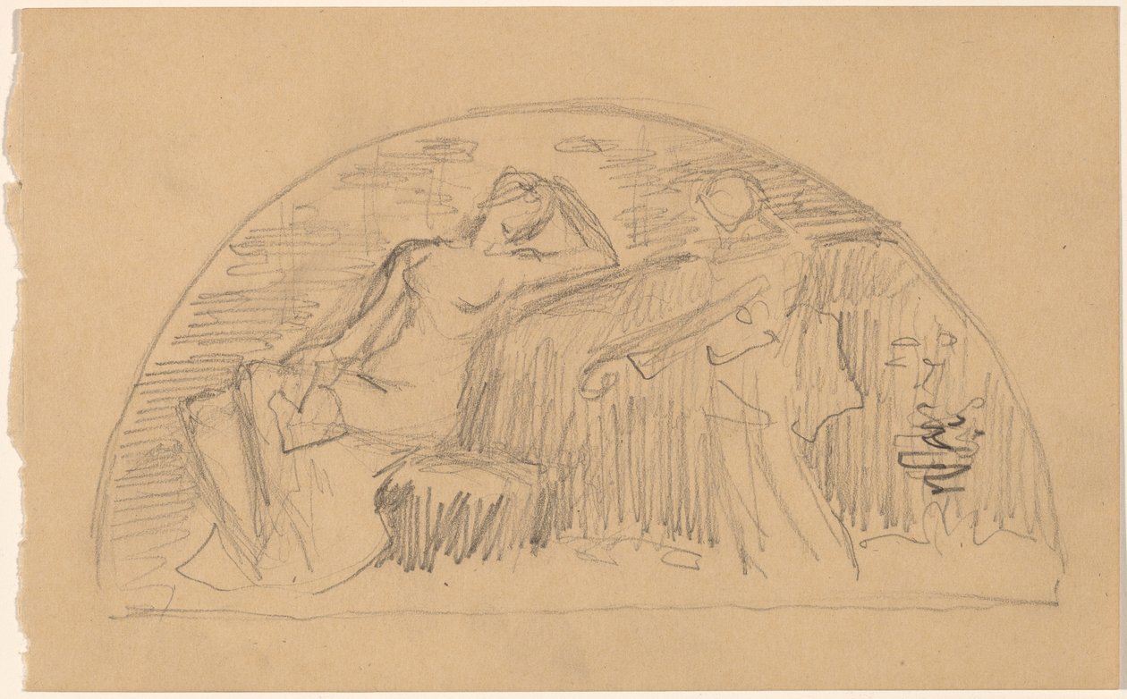 Study for a Lunette by Charles Sprague Pearce
