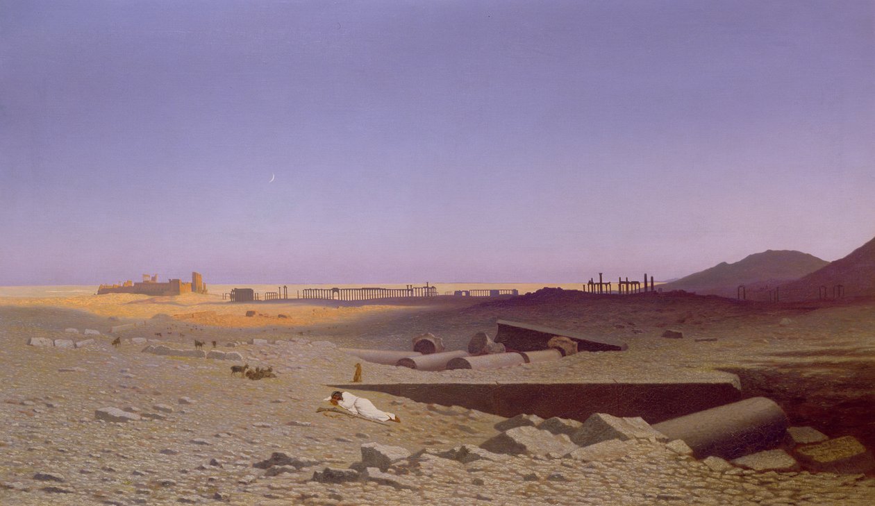 Ruins of Palmyra by Charles Theodore Frere