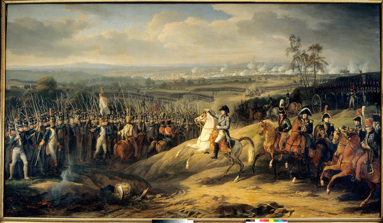 The Battle of Iena on October 14 by Charles Thevenin