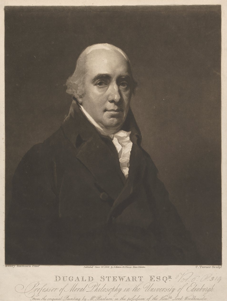 Dugald Stewart Esq. by Charles Turner