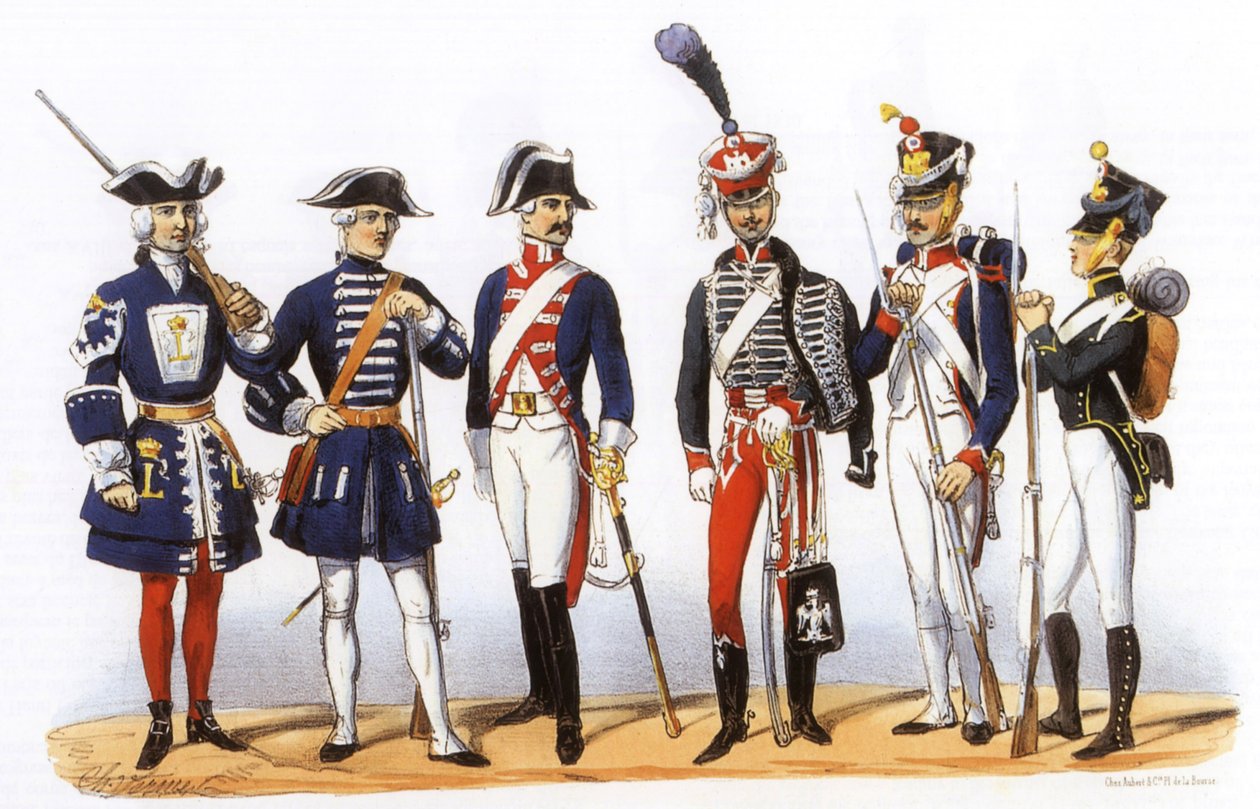 Uniforms of french army: Special Guards by Charles Vernier