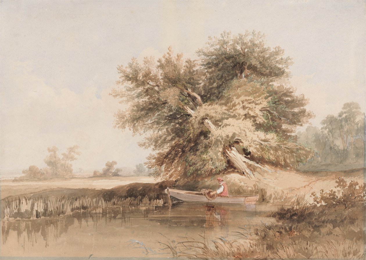 The Eel Catcher by Charles Warren