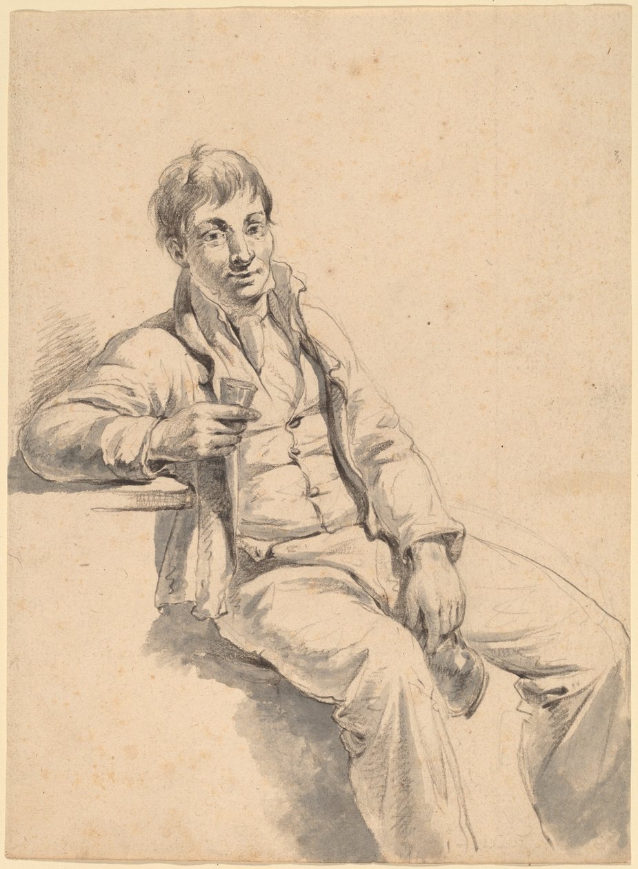 The Drinker by Charles Wesley Jarvis