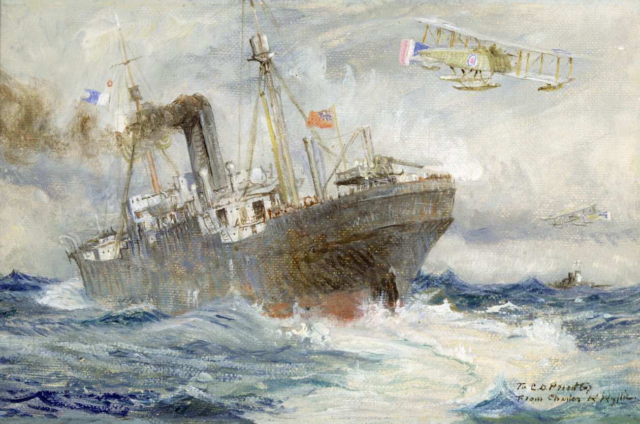 Engaging the Enemy by Charles William Wyllie