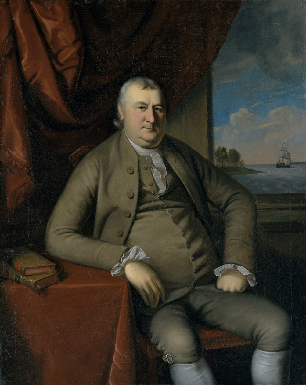 Samuel Mifflin by Charles Willson Peale