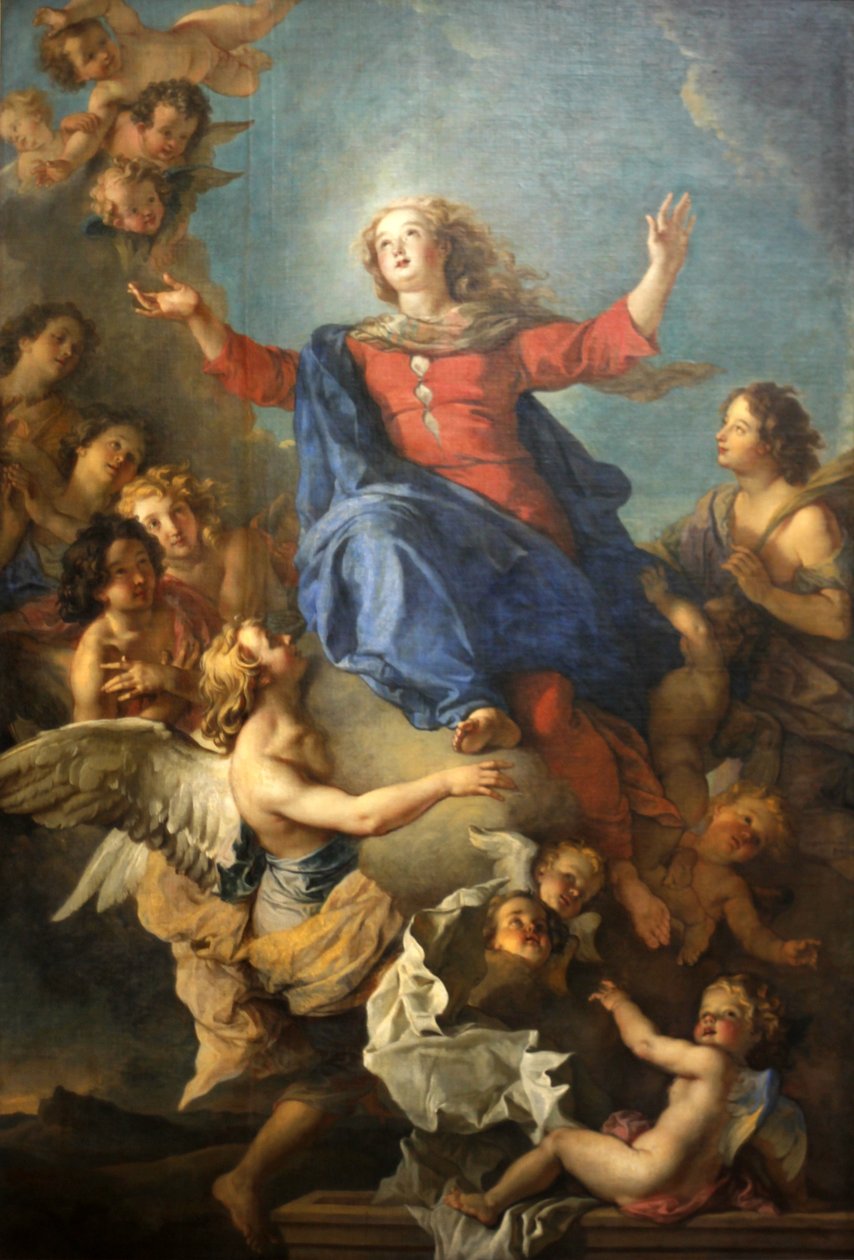 Assumption of Mary by Charles de la Fosse
