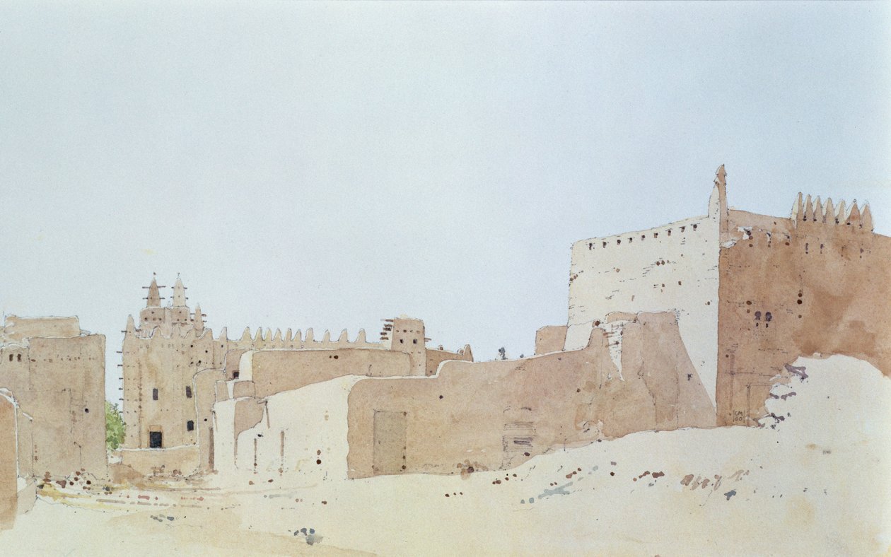 Djenne Grande Mosque, Monday by Charlie Millar