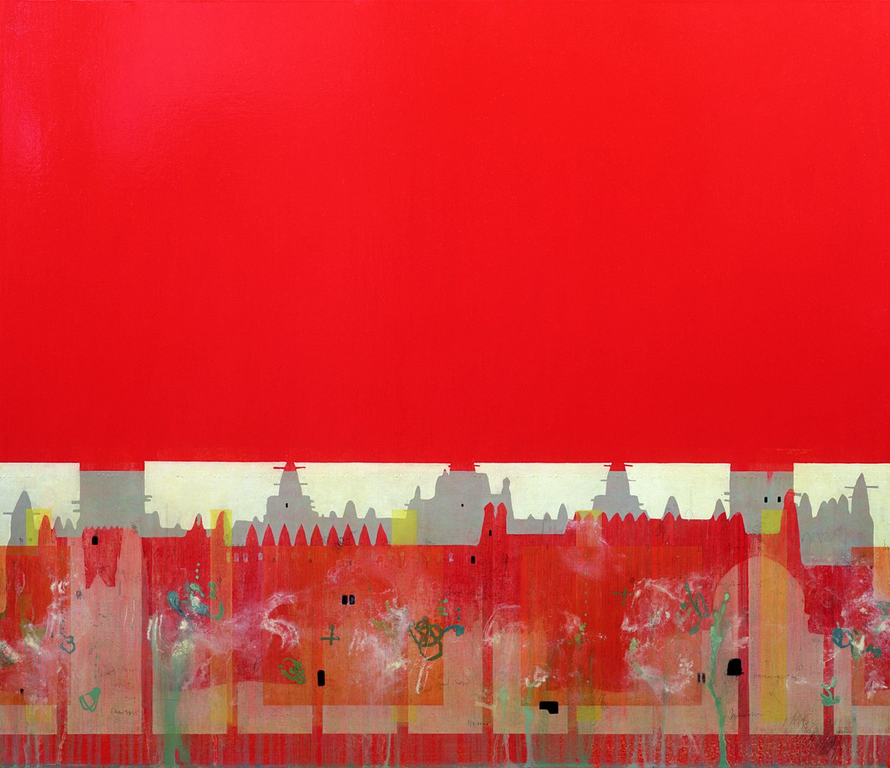 Red Painting by Charlie Millar