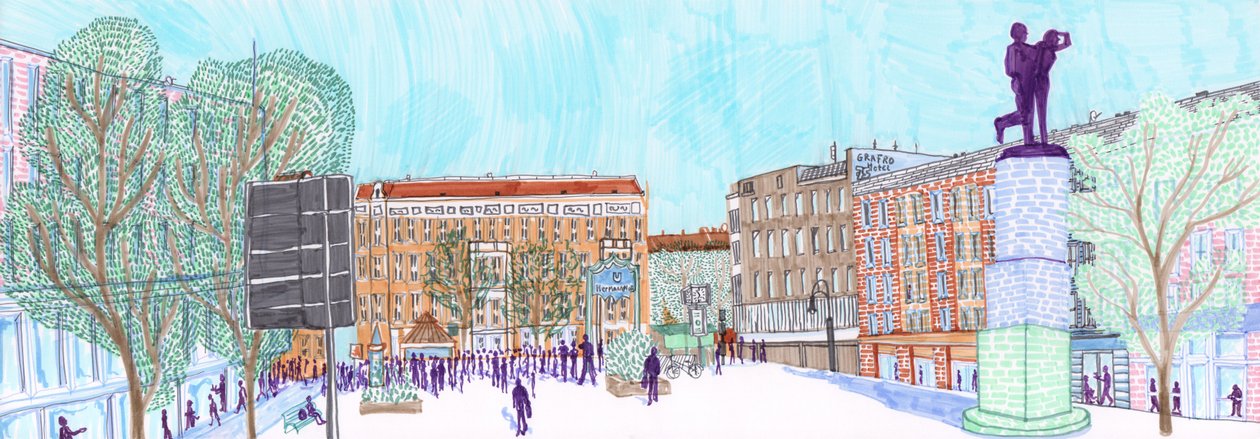 Hermannplatz by Charlotte Orr