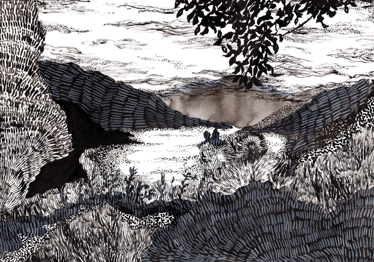 Misty Landscape, 2020 by Charlotte Orr