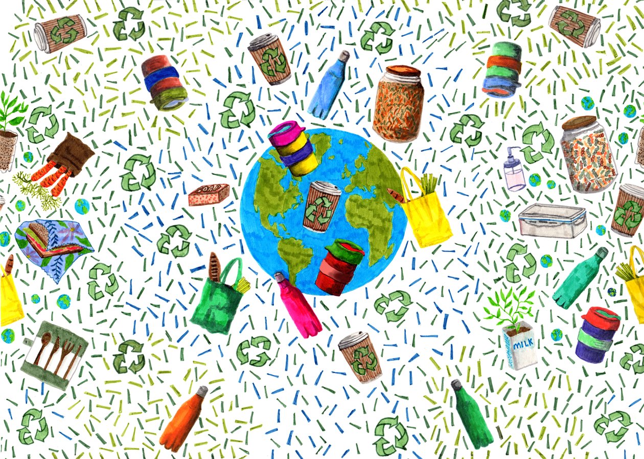 Recycling Bin Design by Charlotte Orr