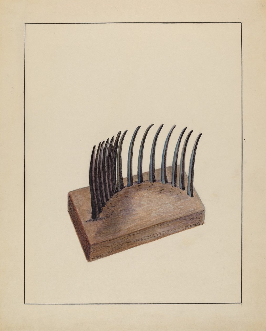 Comb (For Agricultural Use) by Charlotte Winter