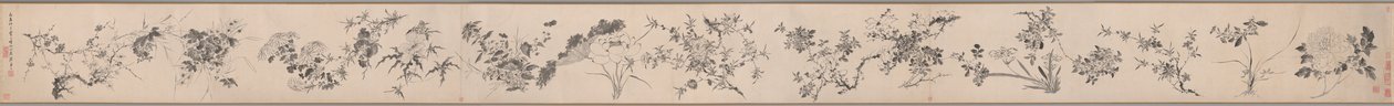 Flowers of the Four Seasons by Chen Jiayan
