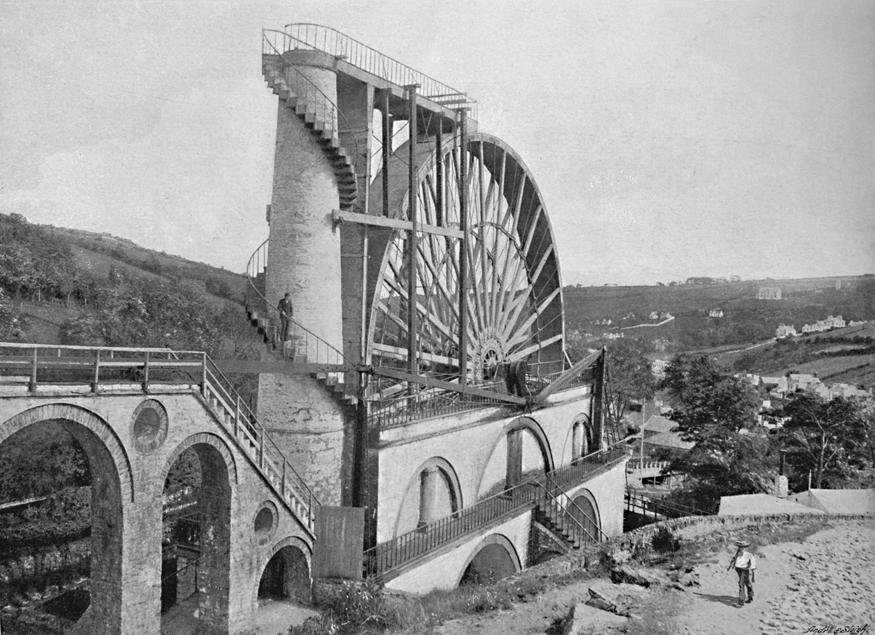 Laxey Wheel, Isle of Man by Chester Vaughan