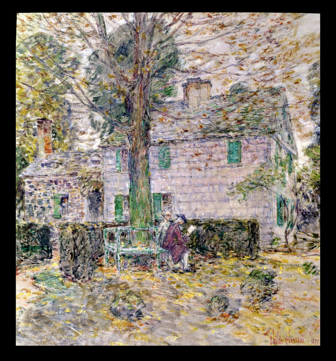 Indian Summer in Colonial Days by Childe Frederick Hassam