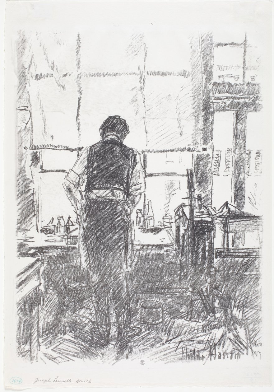 Joseph Pennell by Childe Frederick Hassam