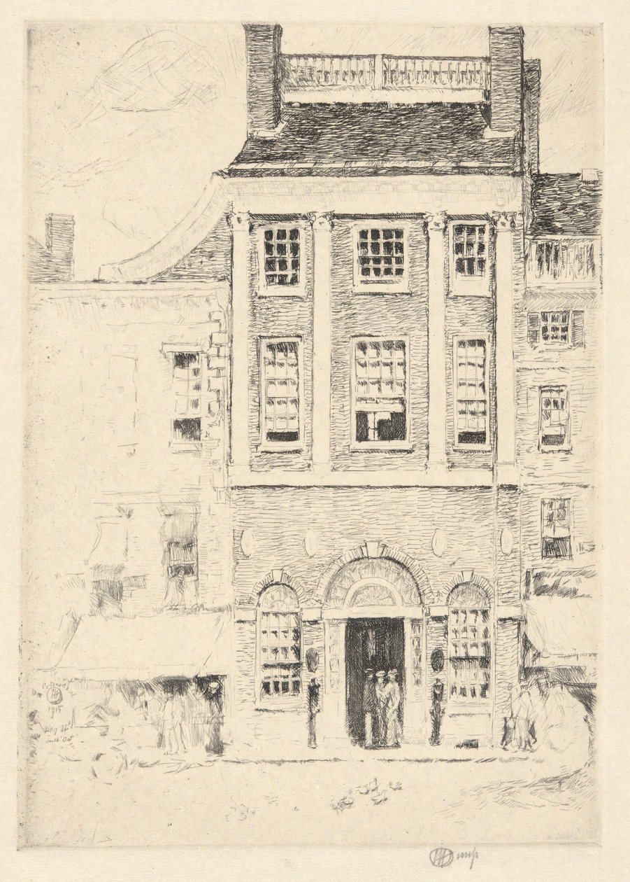 Athenaeum by Childe Hassam