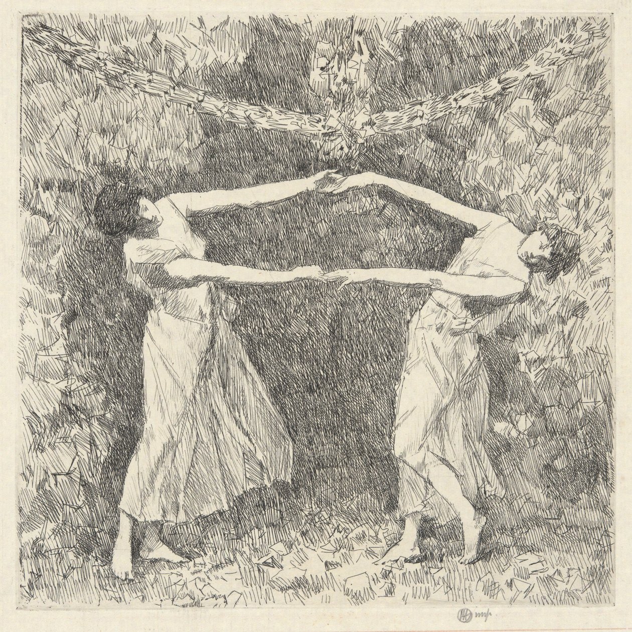Laurel Dance by Childe Hassam