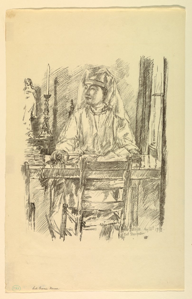 Red Cross Nurse by Childe Hassam