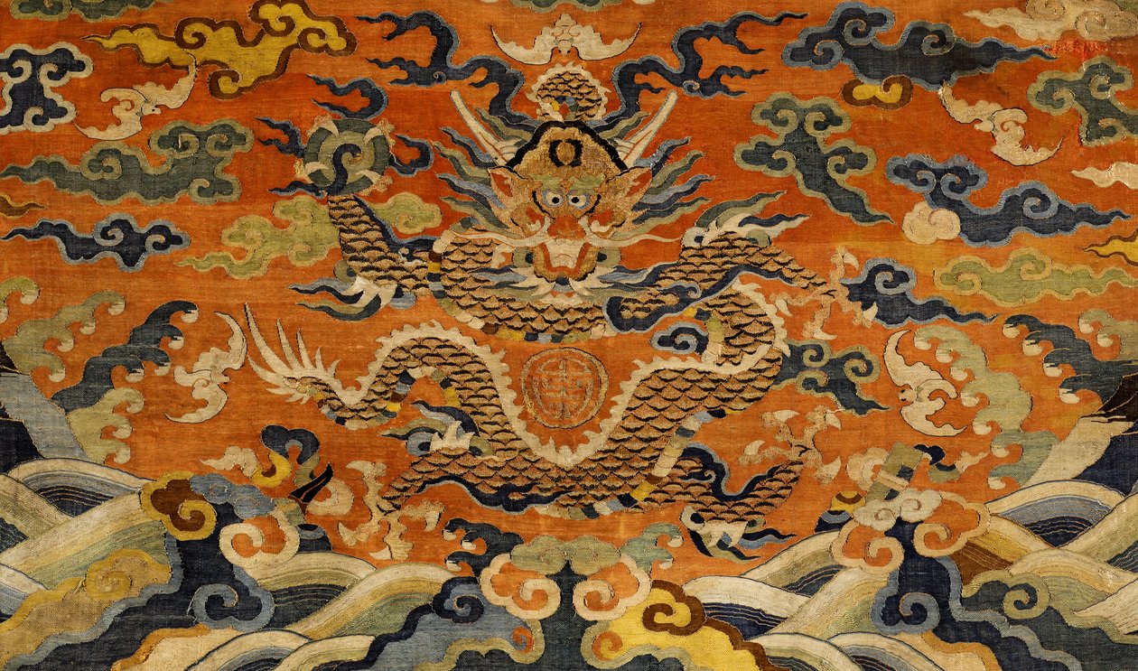 Fabric design by Chinese School