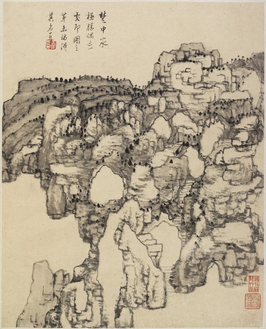 Landscape by Chinese School